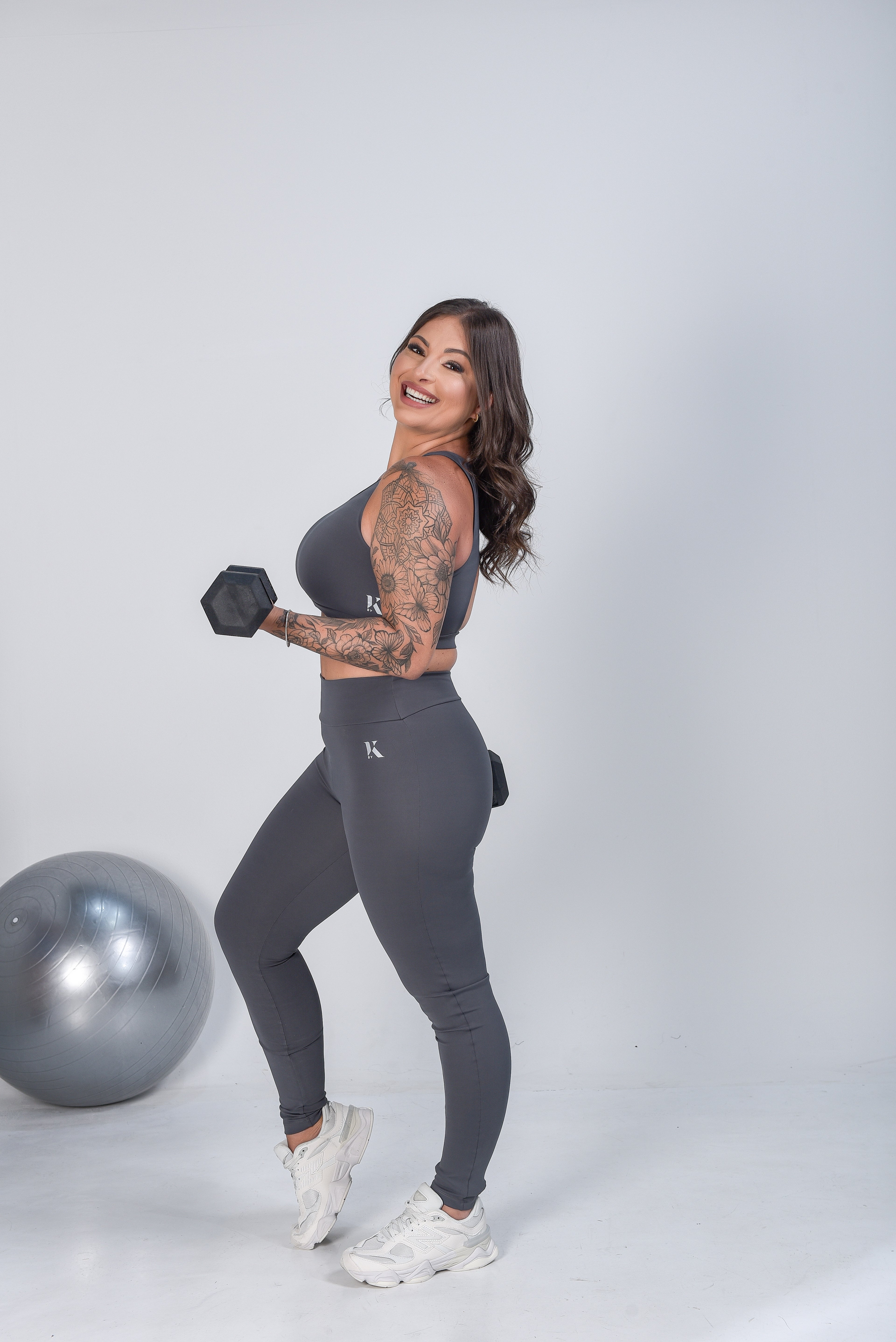Calça Curves - Gray