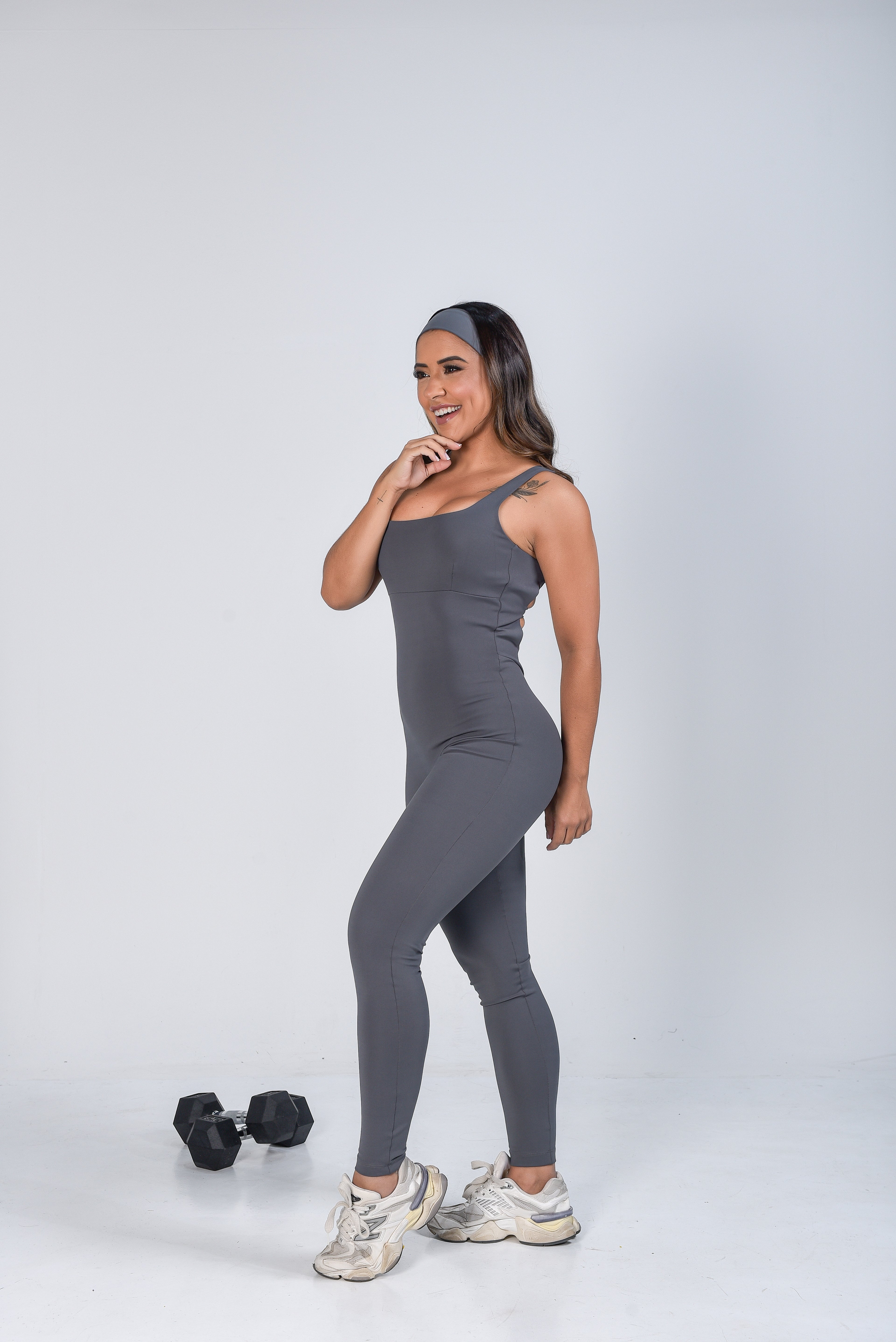 Macacão New PowerFlow - Gray