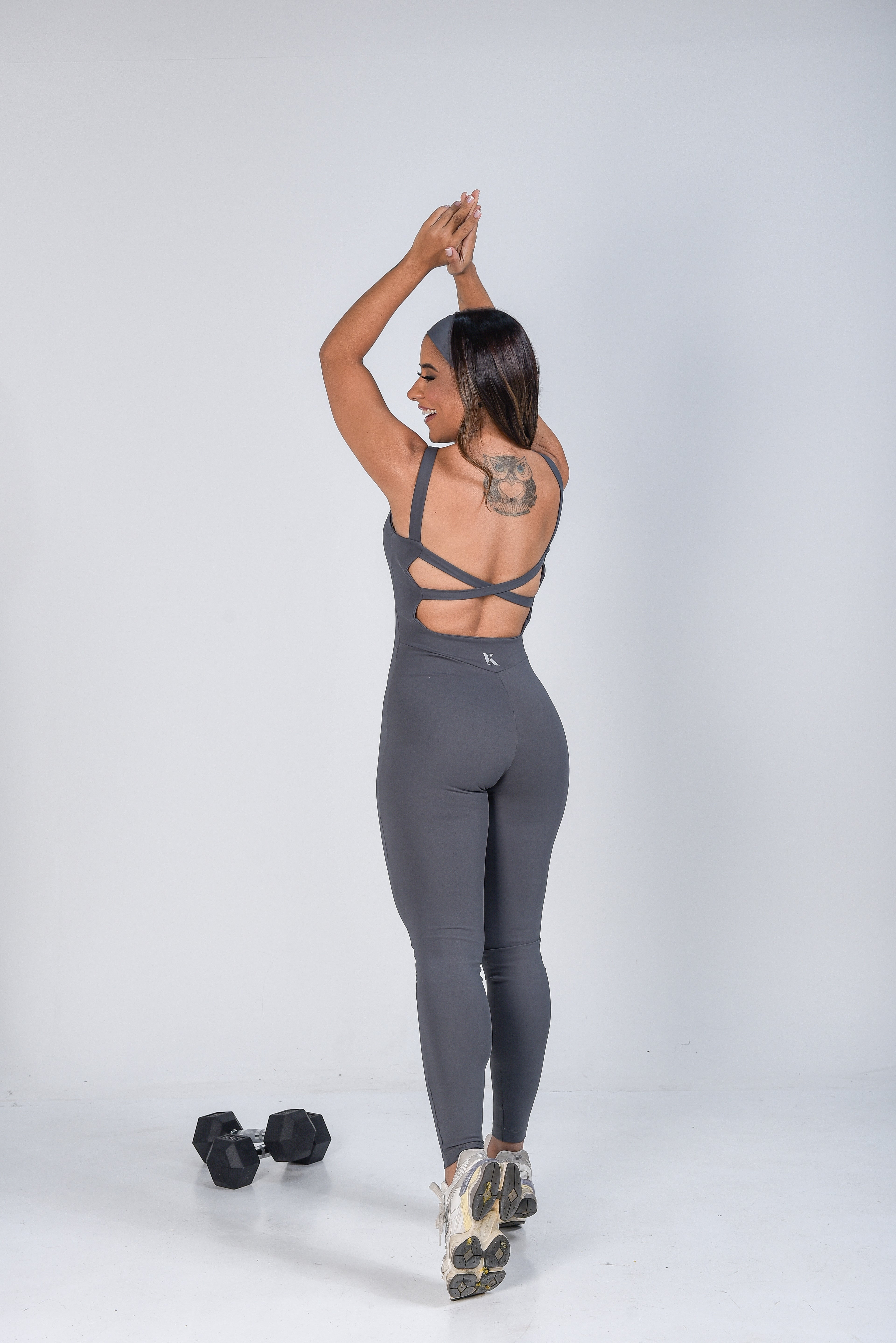 Macacão New PowerFlow - Gray