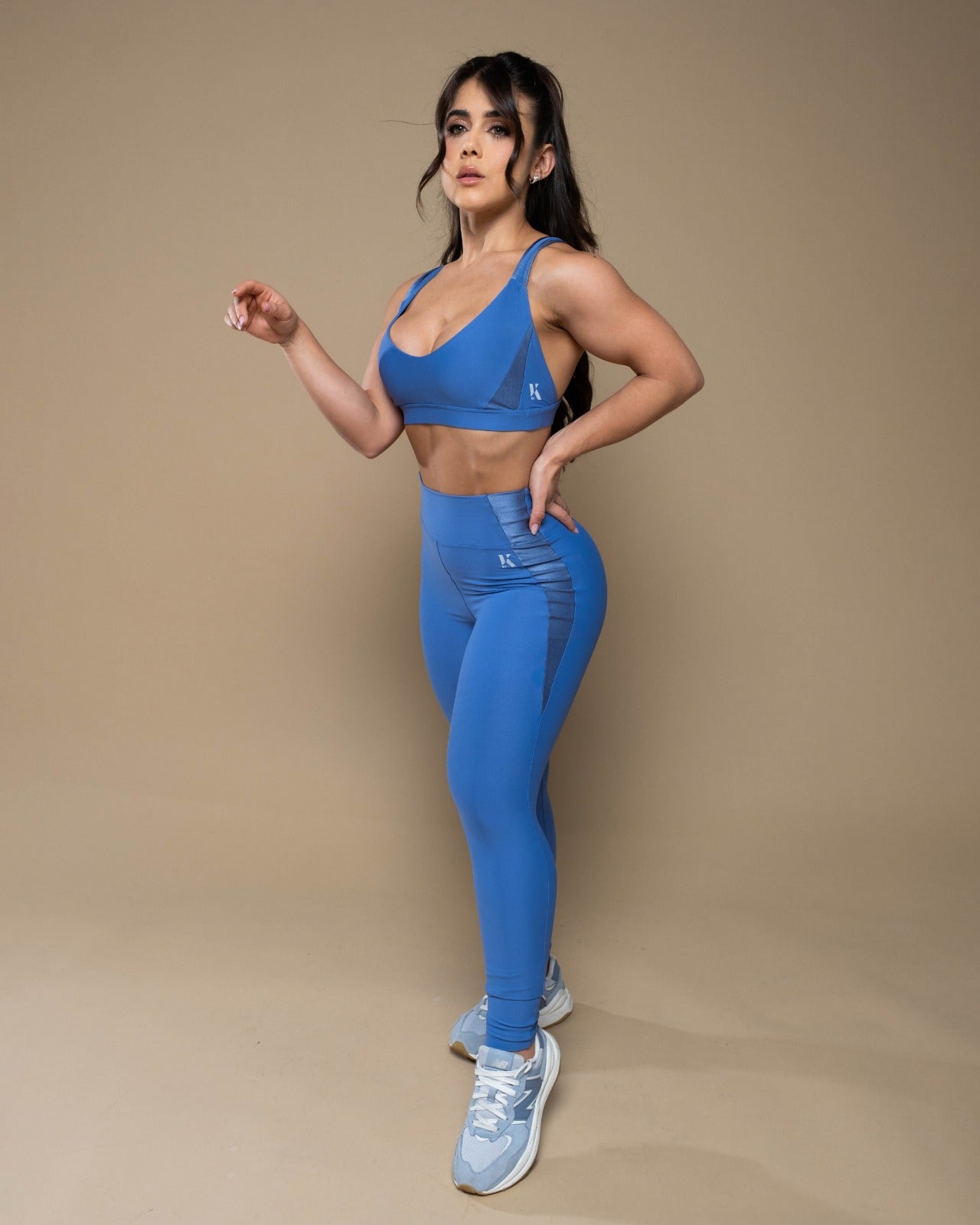 Calça Legging Glow - Blueberry