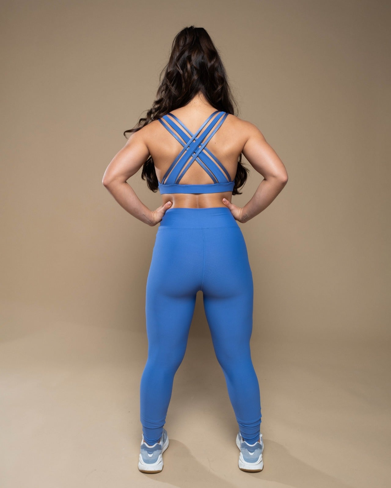 Calça Legging Glow - Blueberry