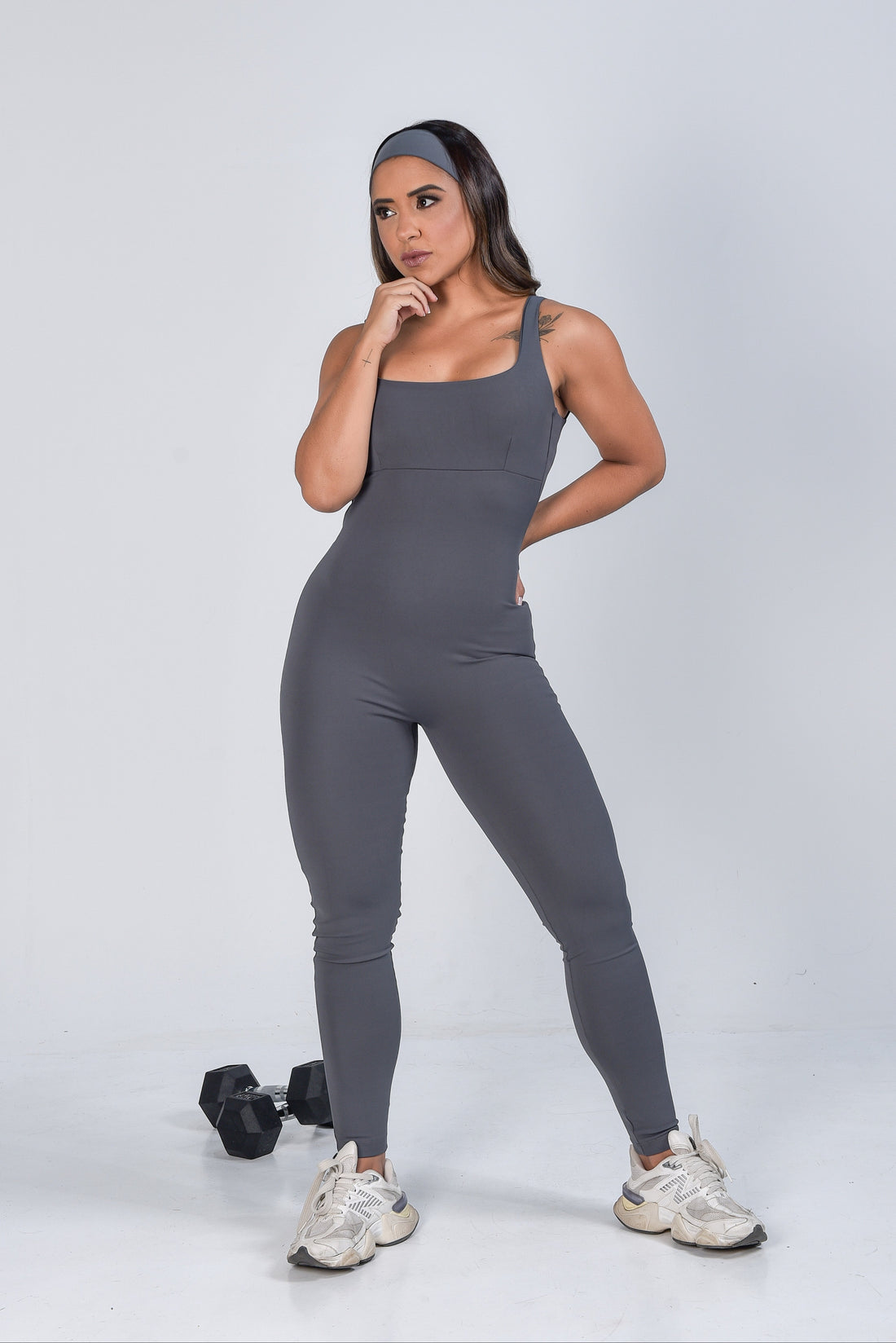 Macacão New PowerFlow - Gray