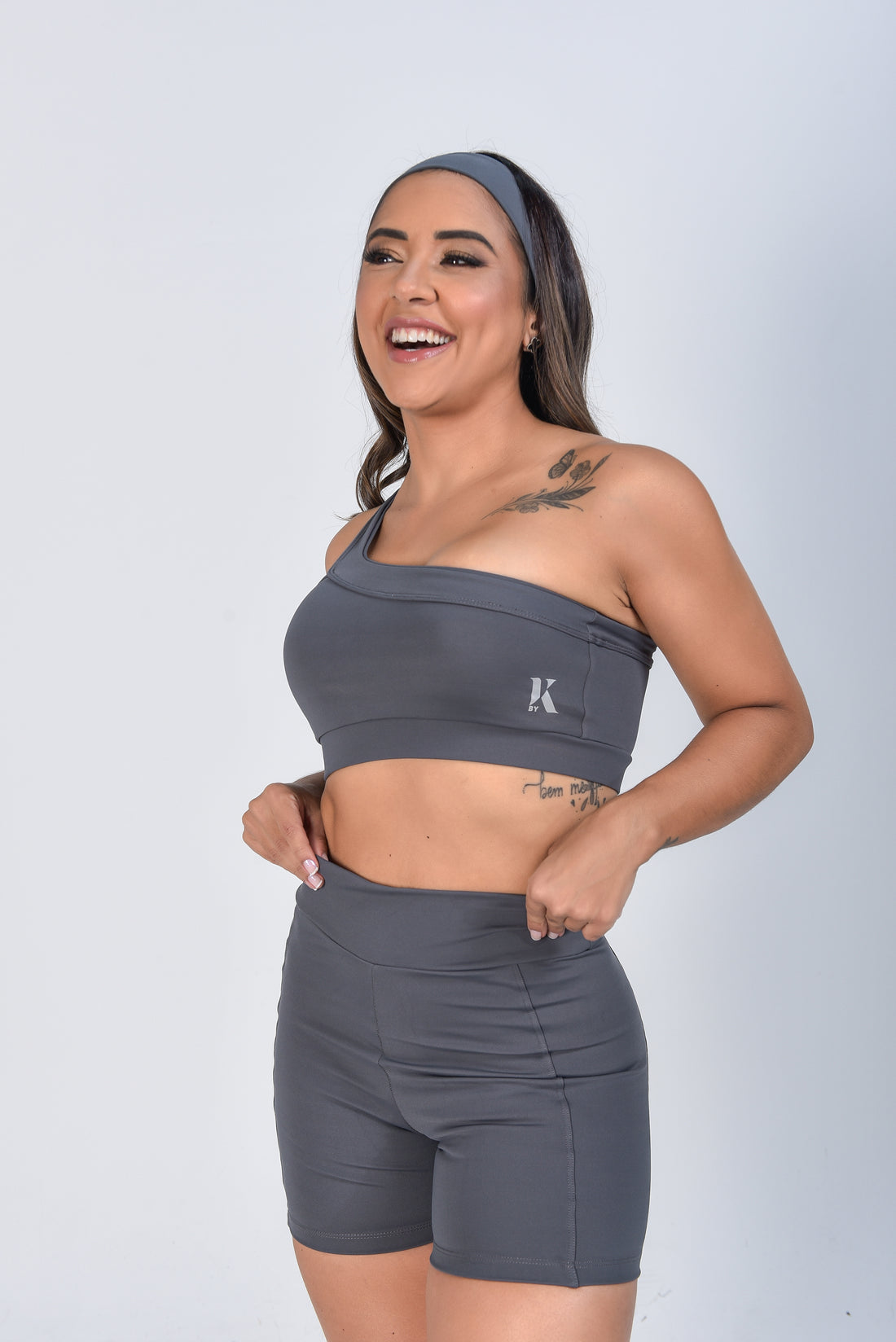 Short Fresh com Bolso Lateral - Gray